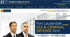 Desktop Screenshot of ftlauderdalecriminaldefensefirm.com